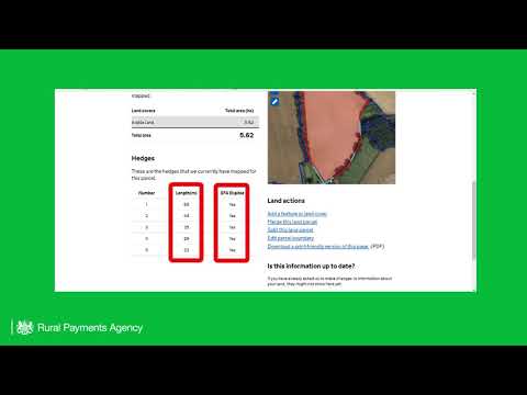 How to... view your hedges on Rural Payments