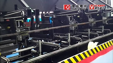 Pipe fiber laser cutting machine P2060A with high speed automatic bundle loader