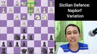SIcilian Defence: Najdorf Variation (Tagalog Chess Tutorial)