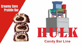 Creamy Core Protein Bar Extruder Machine