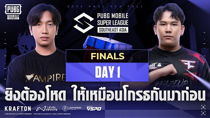 [TH] 2024 PMSL SEA  Finals D1 | Fall | ยิงต้องโหด ให้เหมือนโกรธกันมาก่อน