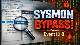 Sysmon bypass !!
