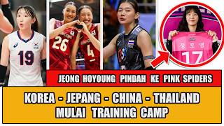 Choi Seohyun Red Sparks Masuk Timnas Korea 🔥 Jeong Hoyoung ke Pink Spiders, Persiapan VNL & AVC 2026