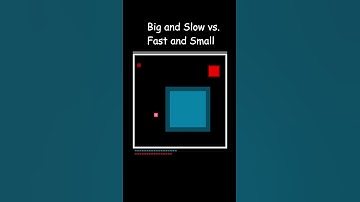 Does size or speed matter more? #square #simulation #coding #battle #color #1v1 #relaxing