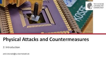 Physical Attacks and Countermeasures - Session 2 - Introduction