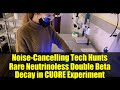 Noise-Cancelling Tech Hunts Rare Neutrinoless Double Beta Decay in CUORE Experiment
