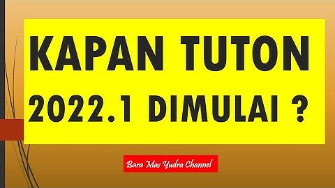 Kapan Tuton 2022.1 Dimulai? Tuton Elearning 2022 dan Persiapan Apa yang Harus Disediakan Sekarang !