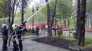 Харьков 3 мая: парк Горького обстреляли в очередной раз оккупанты рф