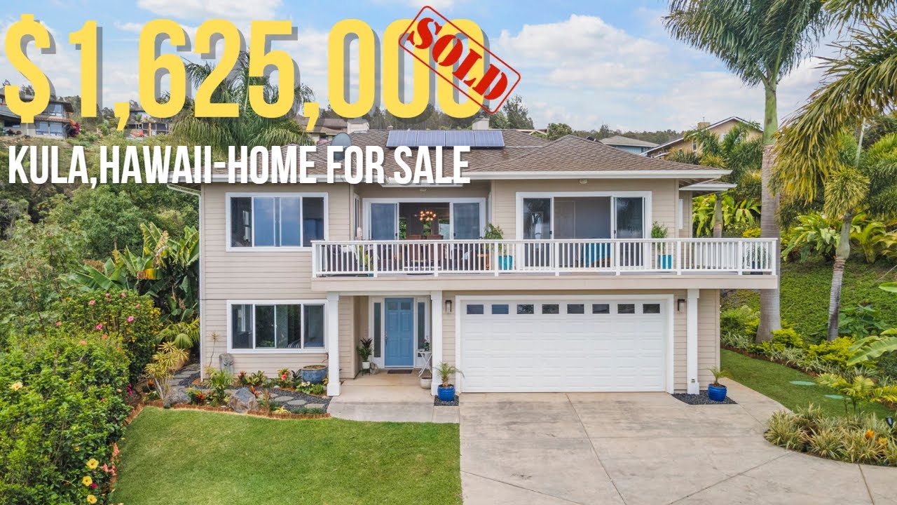 Maui Modern Luxury Home For Sale In 206 Kulamanu Cir ,Kula, Hawaii