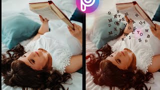 PicsArt alphabet effect || PicsArt photo editing || PicsArt tutorial || 3 easy step|| screenshot 5