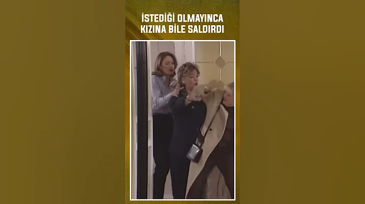 Raşit Bey, Nimet Hanım'ın Saçını Başını Yoldu 😂 #shorts