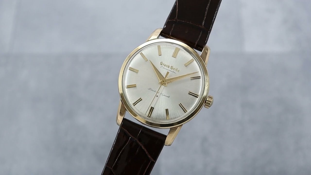 初代グランドセイコー 1stモデル Ref.J14070 サンレイ 放射仕上げ 1963