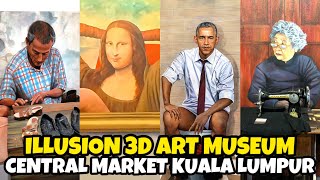 ILLUSION 3D ART MUSEUM KUALA LUMPUR MALAYSIA | WALKING AROUND TOUR 4K HDR