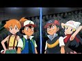 Pokemon Battle USUM: Kanto Ash and Misty Vs Sinnoh Ash and Dawn (Pokemon Kanto Vs Sinnoh)