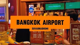 Suvarnabhumi Airport Bkk Halal Food & Hijab Staff Thailands Muslim-Friendly Culture Bangkok