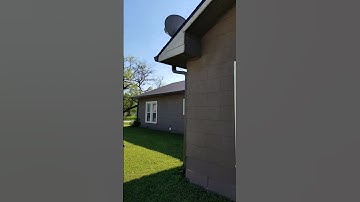 6inch seamless gutter after walk around.