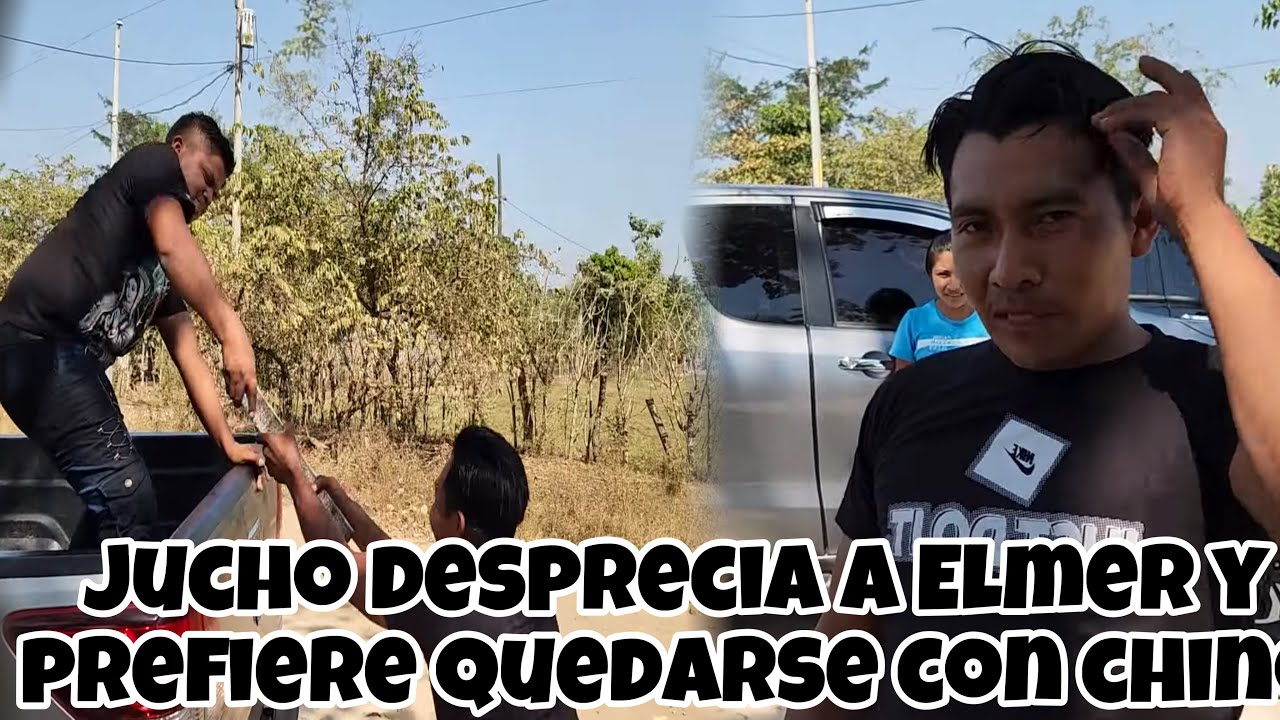 Jucho está enamorado de chino/y solo jugó con los sentimientos de Elmer/ Elmer triste por jucho