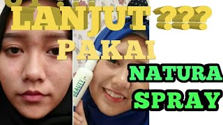 Efek Pemakaian Natura Beauty Spray // REVIEW