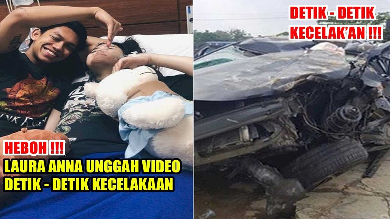 Mengejutkan ! Detik Detik Kecelakan Laura Anna Dan Gaga Muhamad