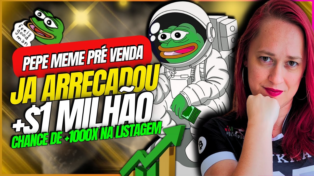 A Maior PréVenda de 2024? PepeMeme Explodindo na Solana +$1 Milhão Arrecadados até Agora!