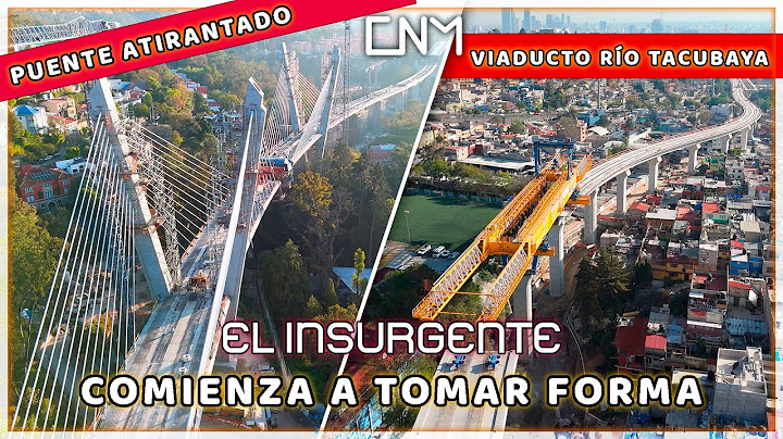 Impresionante avance del Puente Atirantado Los Manantiales, Tren El Insurgente, enero 2025