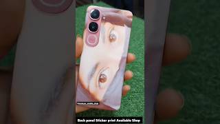 Back panel Sticker available maniyar mobile shop tuljapur