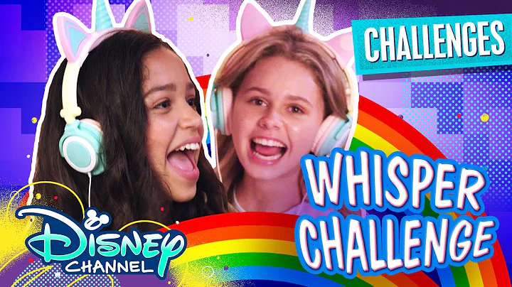 Whisper Challenge  | Ruth & Ruby's Sleepover | Dis...