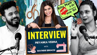 Sewing Success Stories Pk Vermas Interview Talented Ritu Insans Student