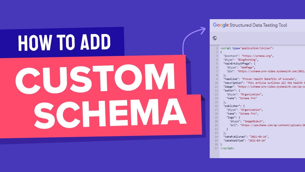 Add Custom Schema To Your Website (New Schema Pro Feature)