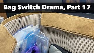 Bag switch drama, Part 17 - Added a bag organizer to the New Earth washable paper bag