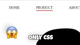 Hover underline effect using css & html | underline effect