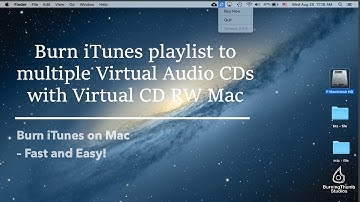 Burn an iTunes playlist to multiple Virtual Audio CDs with Virtual CD RW Mac | “Burn” Fast and Easy!