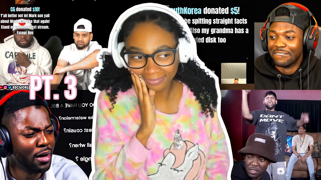 RDCWORLD1 WILDEST STREAM DONO MOMENTS PT. 3 REACTION !! 😭