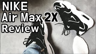 air max 2x on feet