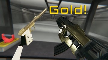 Golden Weapon Reloads in VR (Compilation)