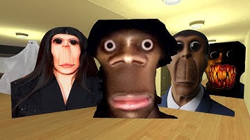 POV HI MY NAME IS AUUGHH ROSHALIA OBUNGA AND CRAZY NEXTBOTS GMOD IN HOTEL #garrysmod100k   #garrymod