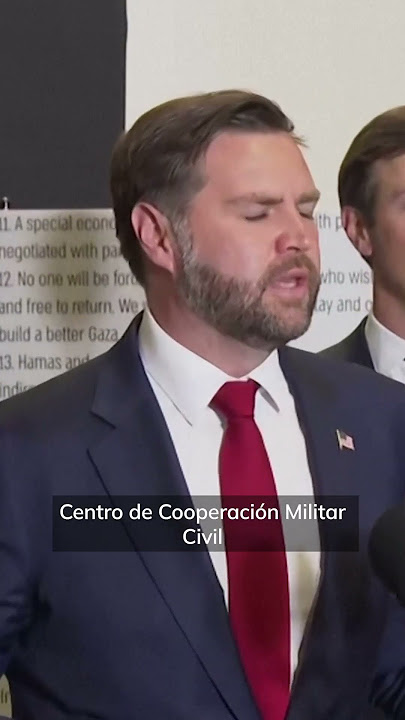 JD VANCE visita ISRAEL a una semana de la firma del PLAN DE PAZ de Trump #shorts