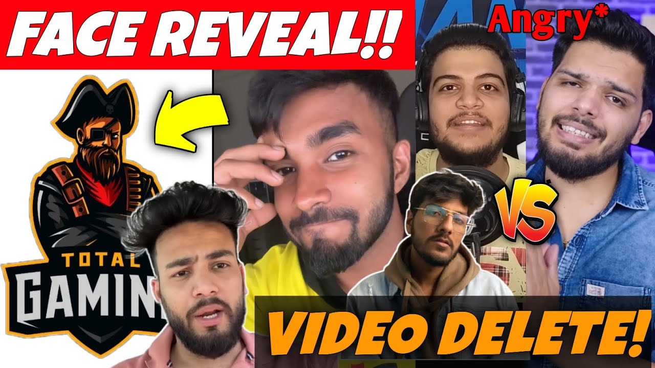 Total Gaming Face Reveal 🤯, Lakshay vs Neon Man, Techno Gamerz, Crazy ...