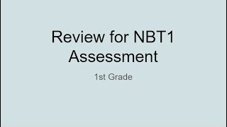 Review for NBT1 Assessment Day 32