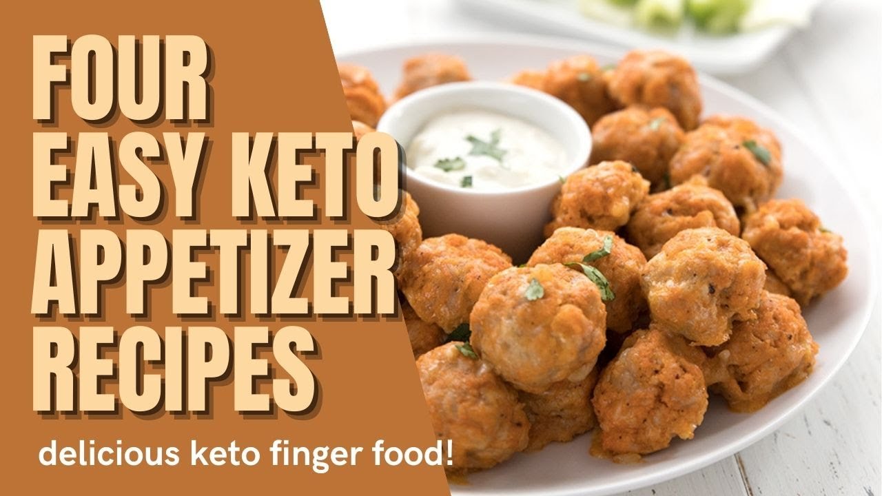 Easy Keto Appetizer Recipes! - YouTube