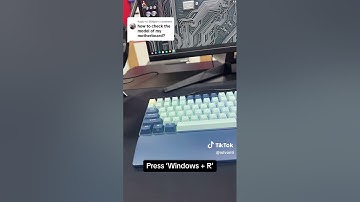 Here are 2 ways to check your Motherboard model! 🔎💯