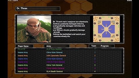 Command and conquer general zero hour contra 009 final Dr. Thrax 2vs2vs2vs2