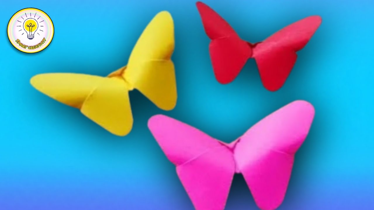 How to make Origami paper butterflies | Easy craft | DIY crafts