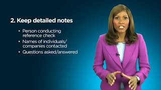 5 Must Do's for Checking References