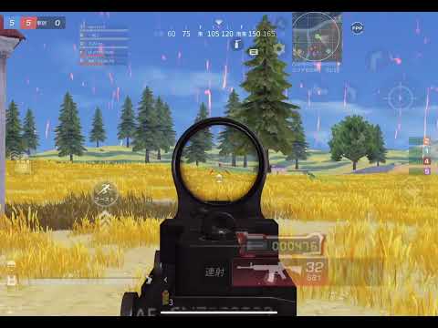 ある日の1時間クオ 3発エマ式M4A1#荒野行動キル集