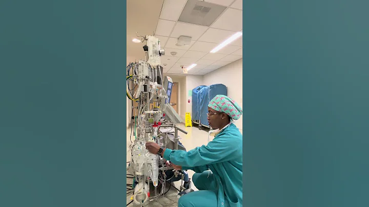 Priming a Heart & Lung Machine On the Go! #operatingroom #nursing #perfusion #medical