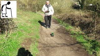 RC Toy Tractor Deutz Fahr DX 470 out for a run (Nanny Cam)