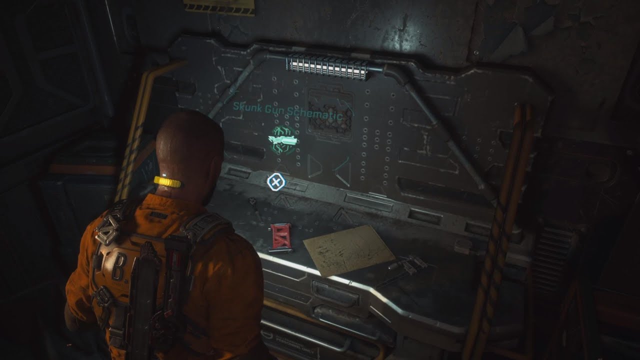 The Callisto Protocol | Shotgun Schematic Location | Skunk gun Schematic | Aftermath