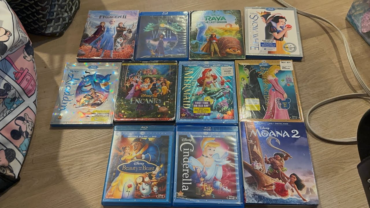 My Disney princess collection, 2026 edition part 4🌹👑🪭￼