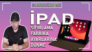 İpad Sıfırlama Fabrika Ayarlarına Dönme Şbirliği Ifırlama